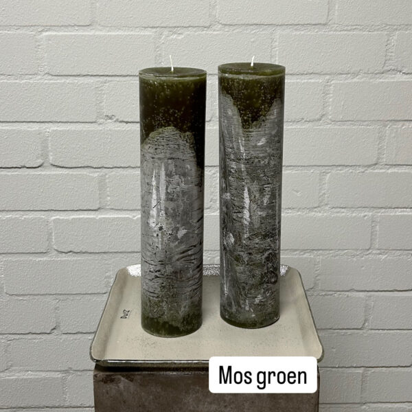 Handgemaakt kaarsen - groen tinten - Afbeelding 3