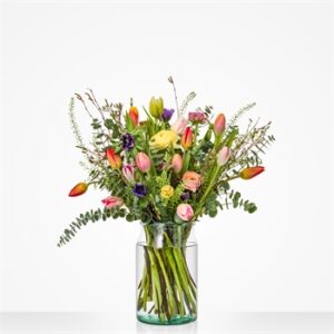 tulpen boeket voorjaar lente